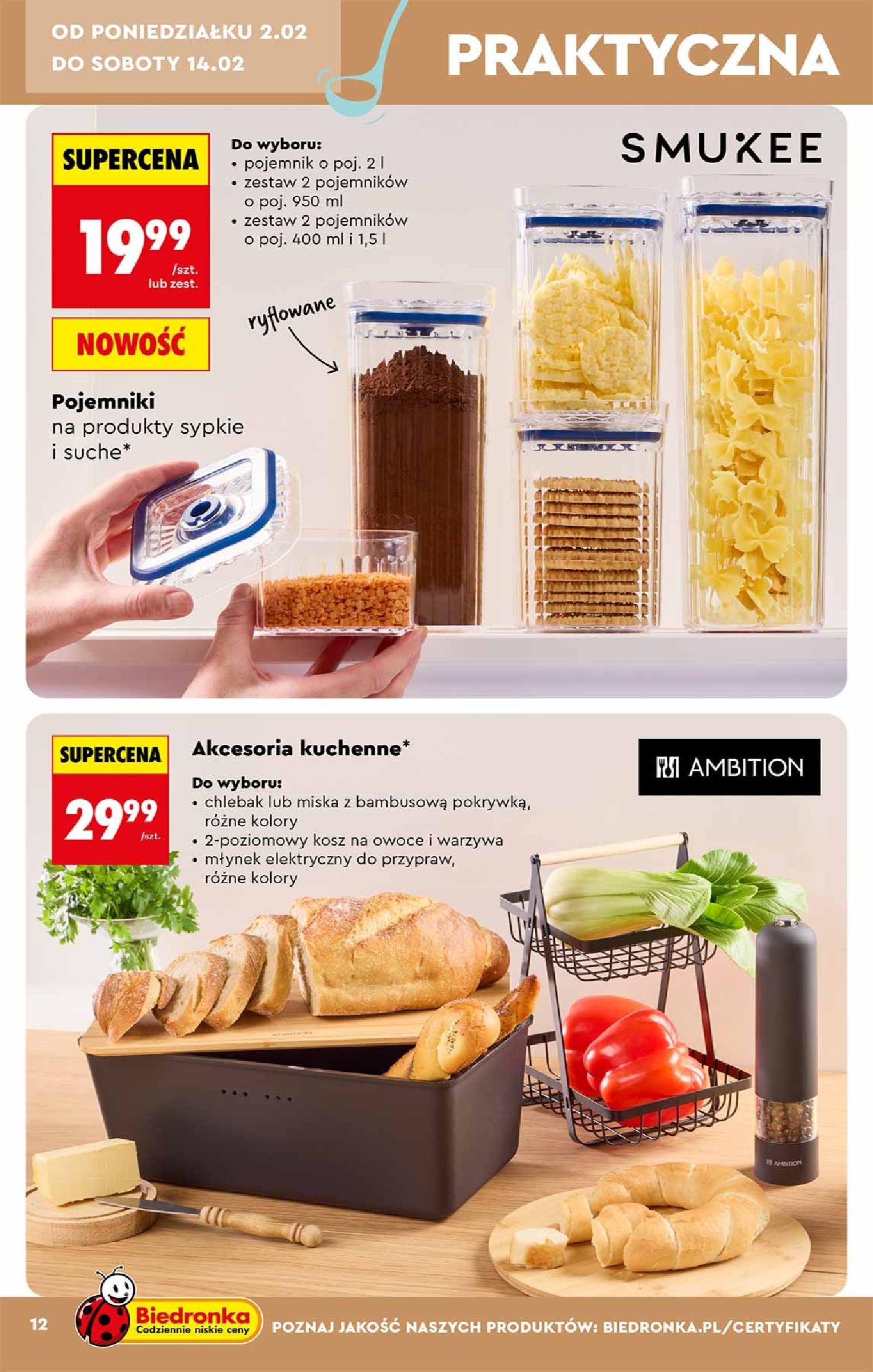 Gazetka promocyjna Biedronka do 18/02/2026 str.12