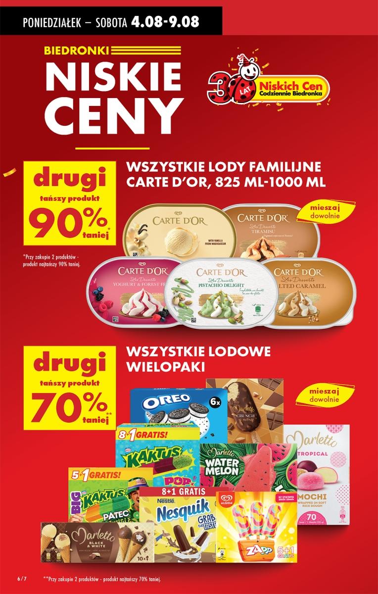 Gazetka promocyjna Biedronka do 09/08/2025 str.6