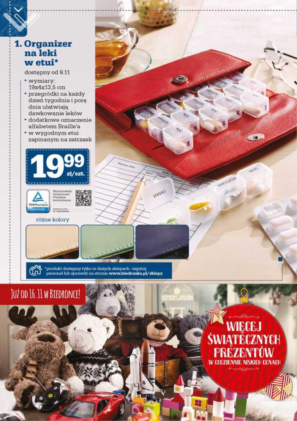 Gazetka promocyjna Biedronka do 22/11/2015 str.24