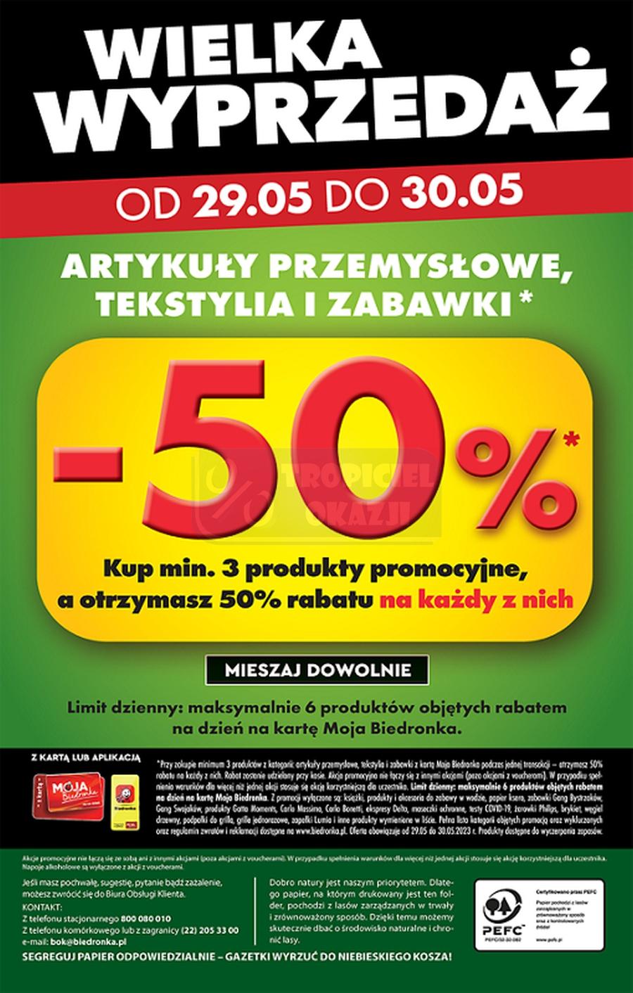 Gazetka promocyjna Biedronka do 03/06/2023 str.48