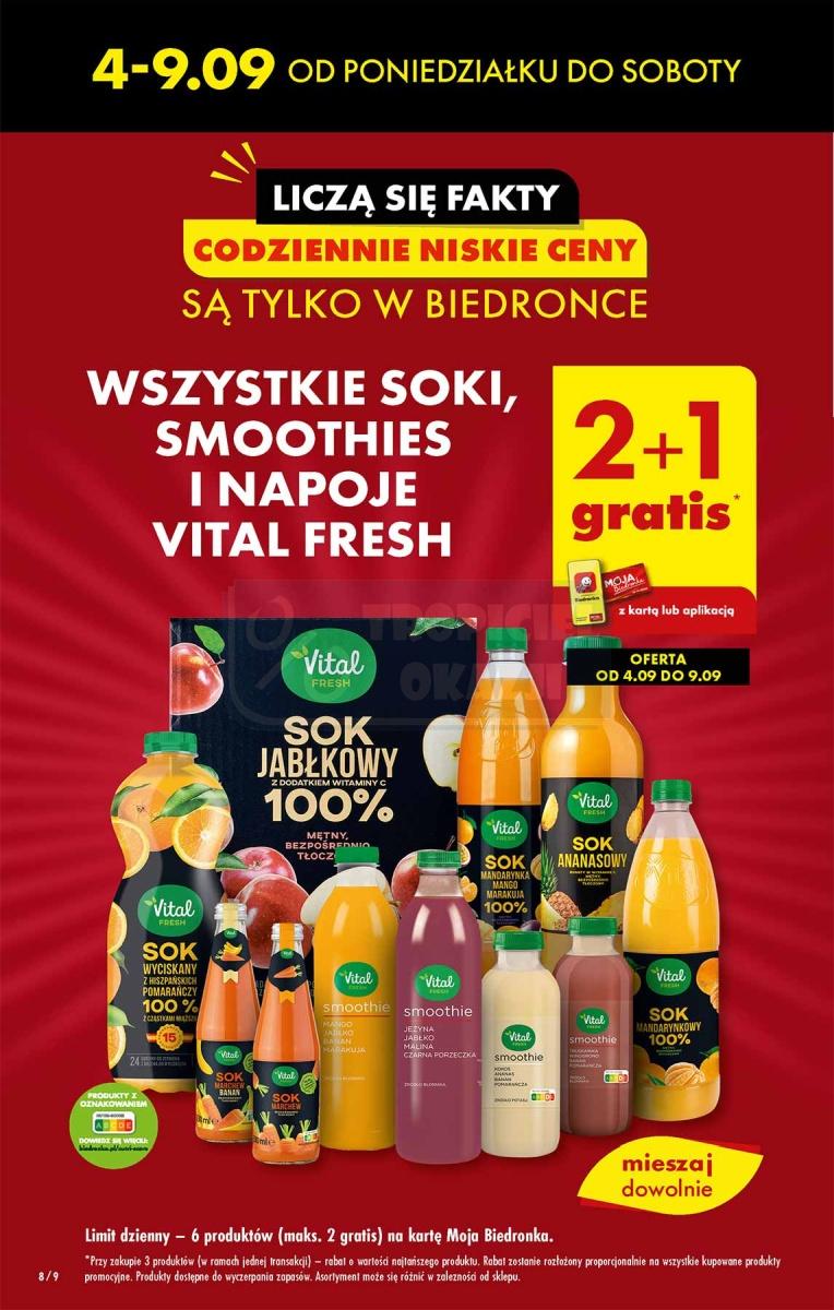 Gazetka promocyjna Biedronka do 13/09/2023 str.8