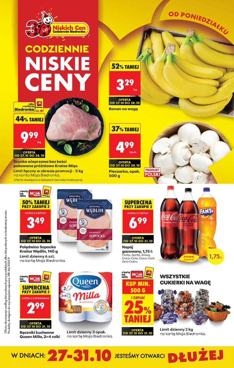 Gazetka promocyjna Biedronka do 31/10/2025 str.1