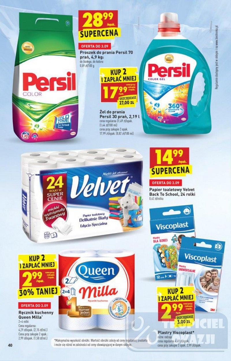Gazetka promocyjna Biedronka do 06/09/2017 str.40