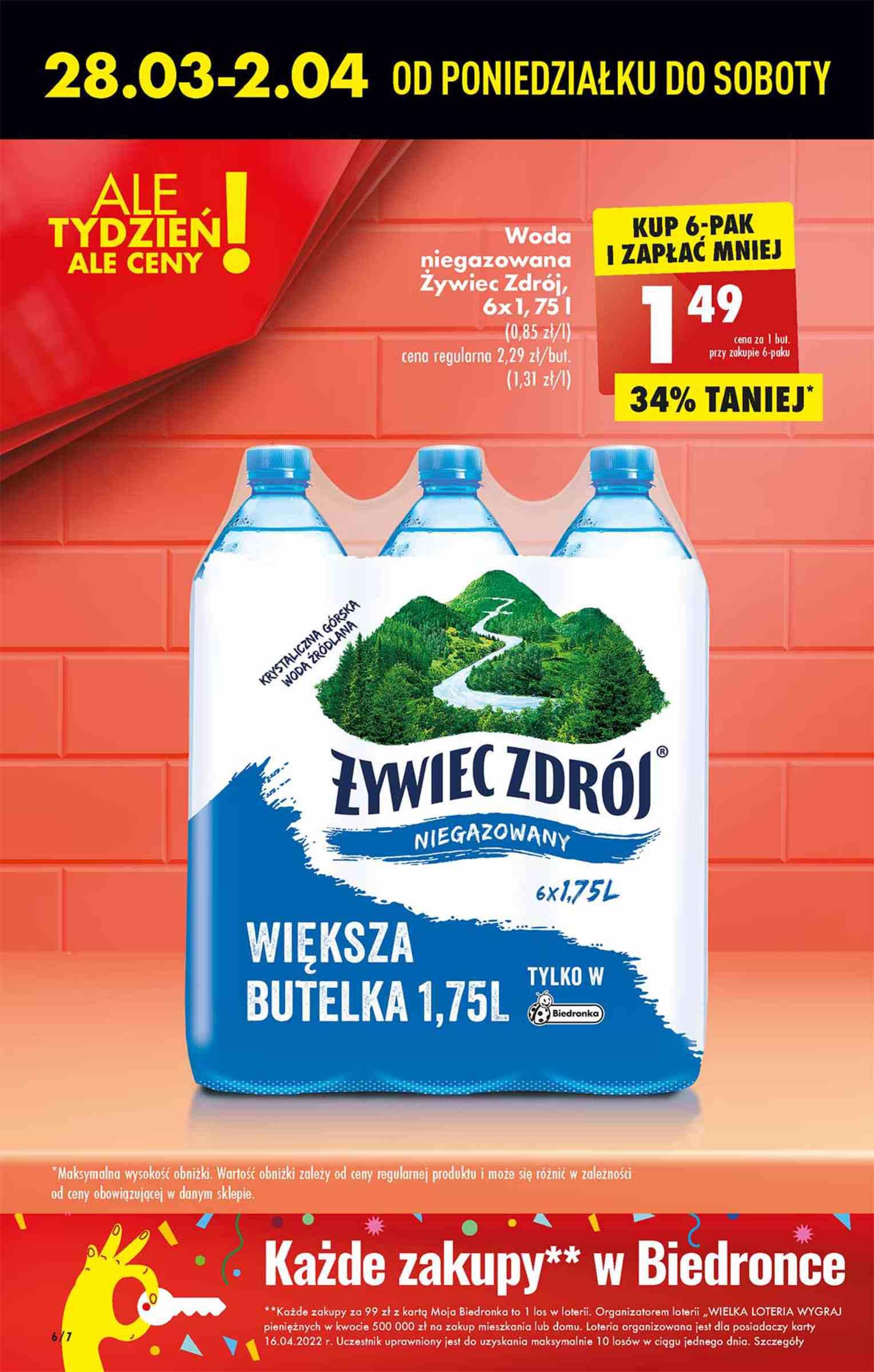 Gazetka promocyjna Biedronka do 02/04/2022 str.6