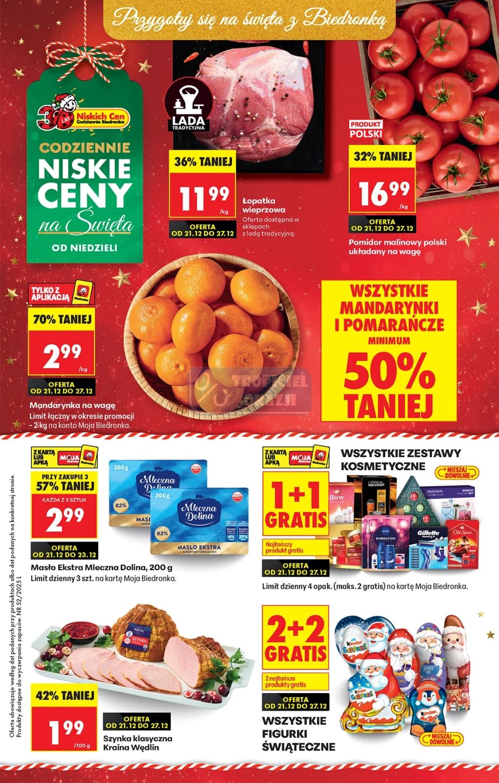 Gazetka promocyjna Biedronka do 23/12/2025 str.1