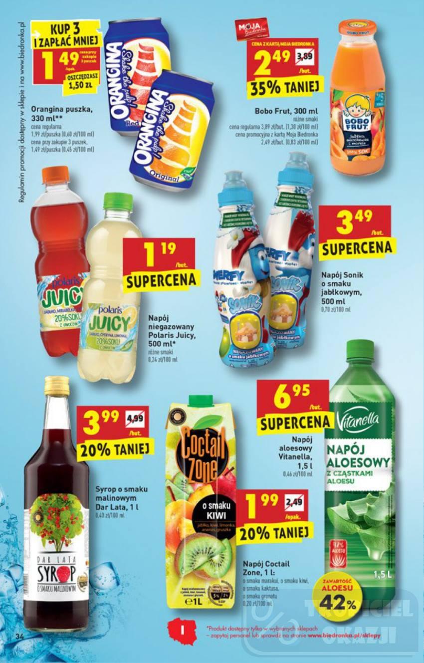Gazetka promocyjna Biedronka do 13/08/2017 str.34