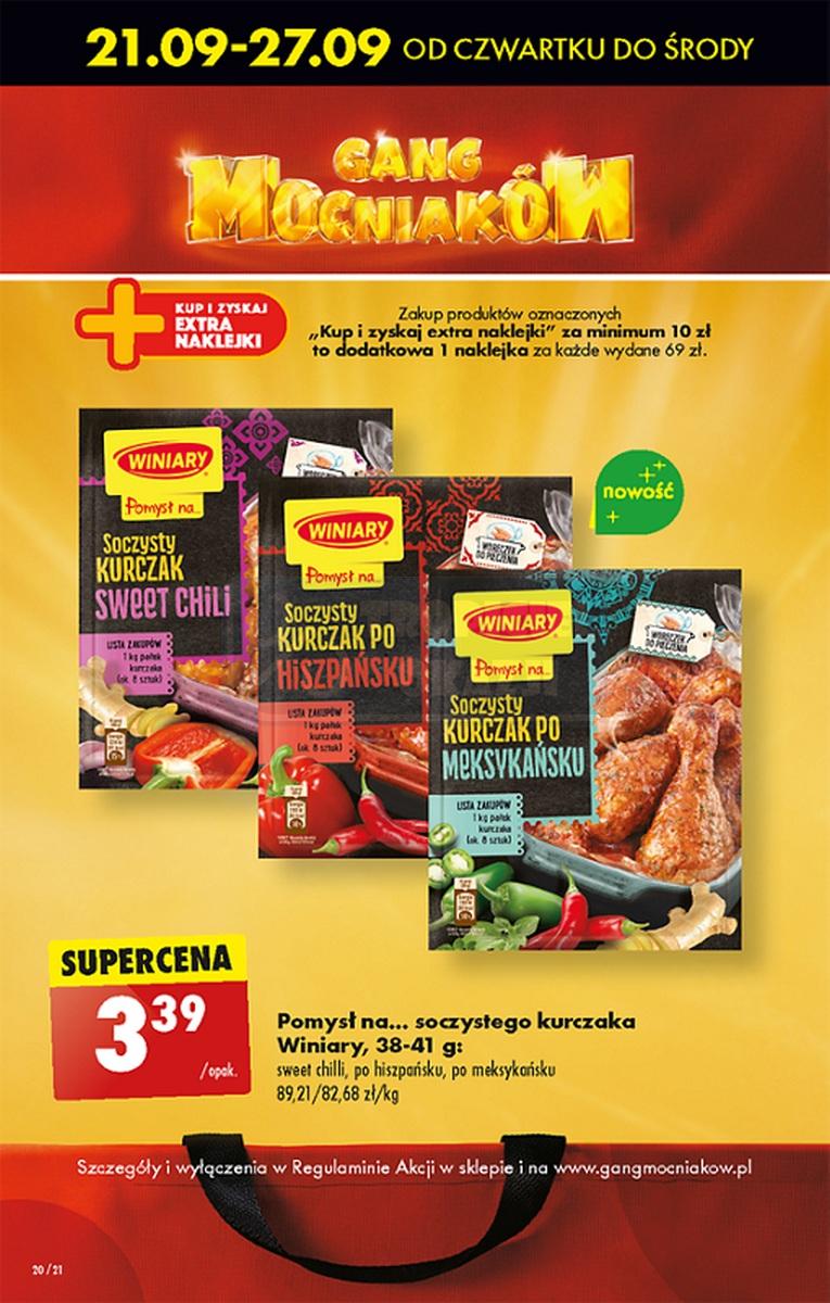 Gazetka promocyjna Biedronka do 27/09/2023 str.20