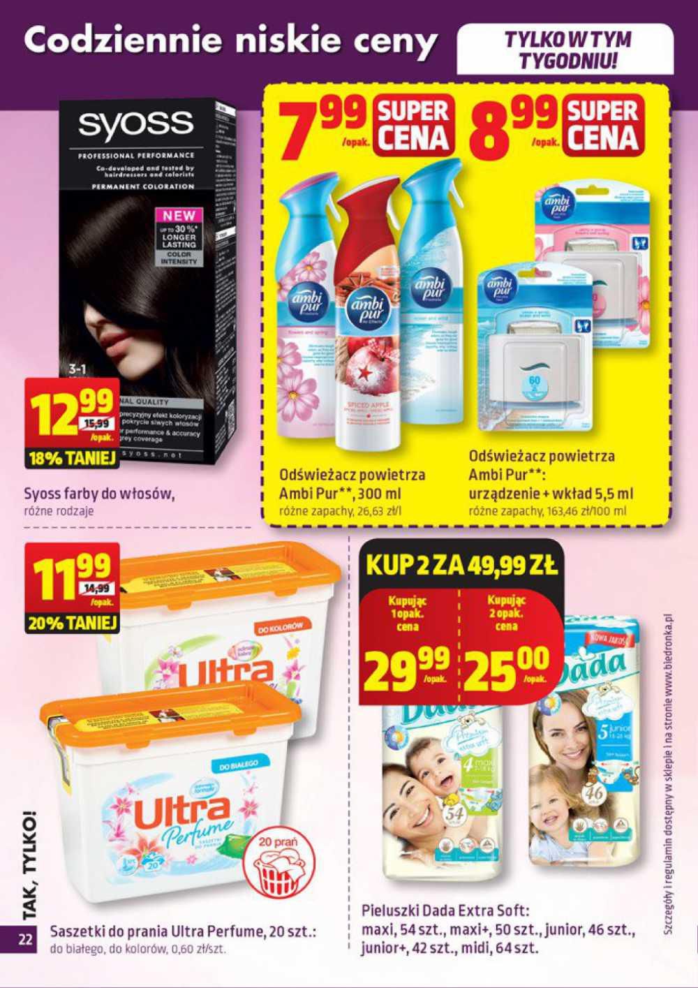 Gazetka promocyjna Biedronka do 23/12/2015 str.22