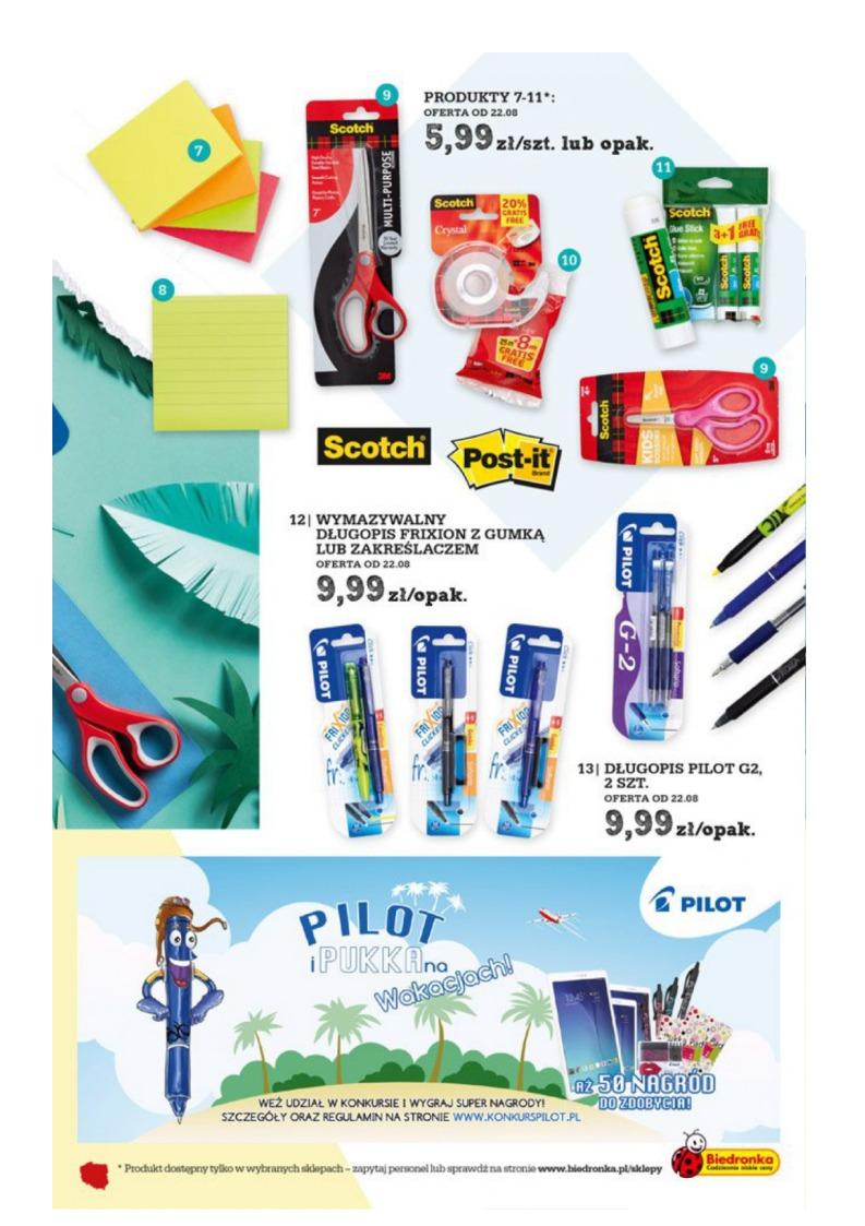 Gazetka promocyjna Biedronka do 28/08/2016 str.15