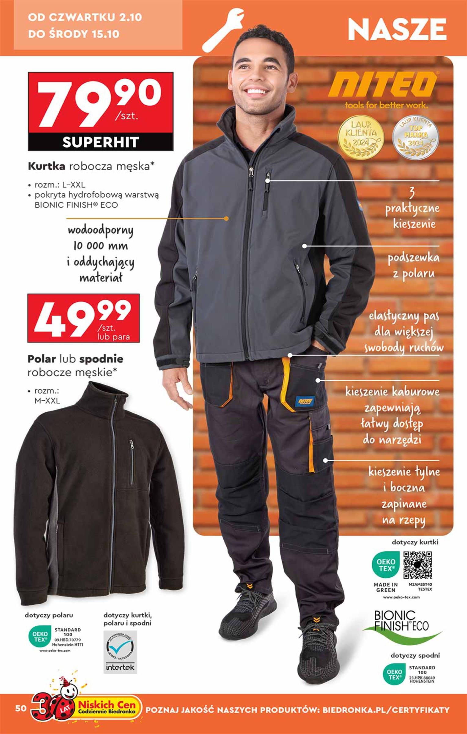 Gazetka promocyjna Biedronka do 11/10/2025 str.50