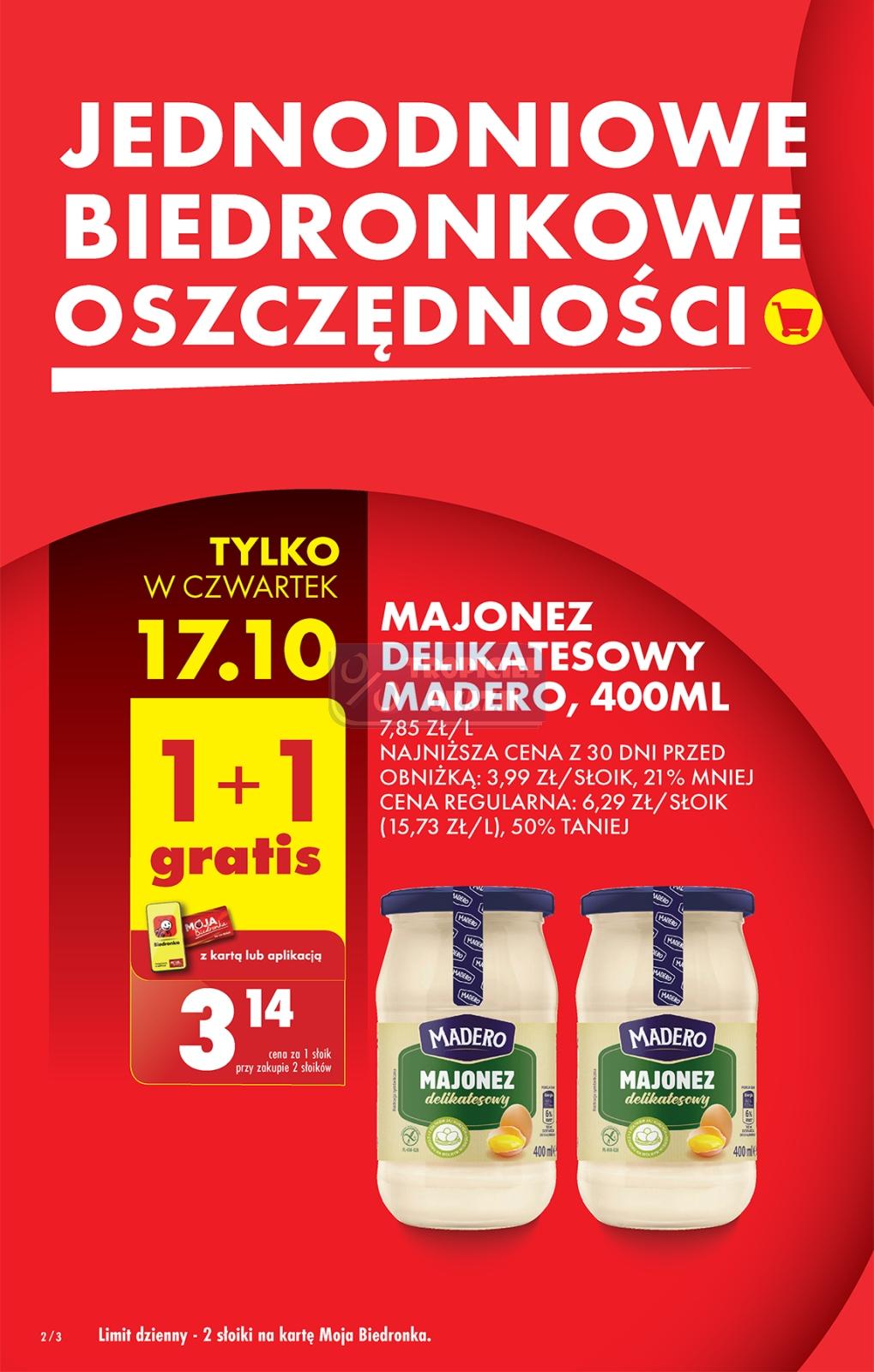 Gazetka promocyjna Biedronka do 23/10/2024 str.2