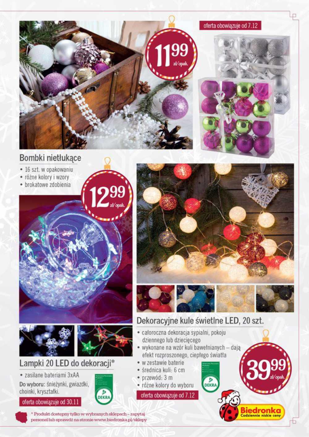 Gazetka promocyjna Biedronka do 13/12/2015 str.52