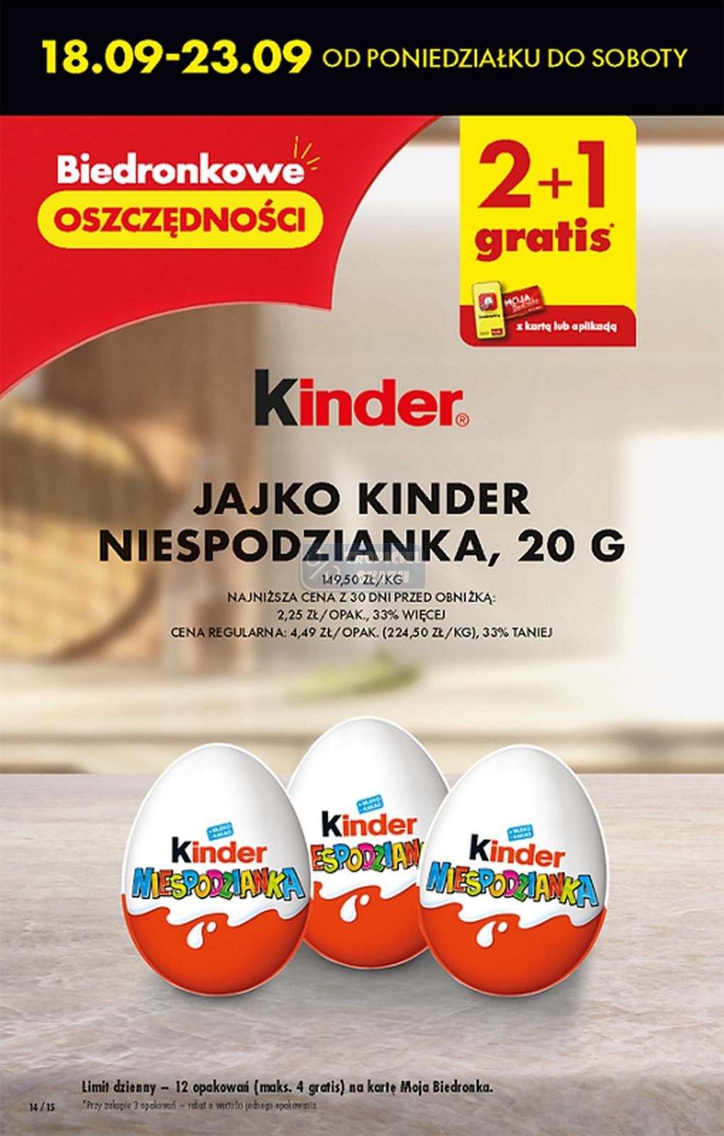 Gazetka promocyjna Biedronka do 27/09/2023 str.14