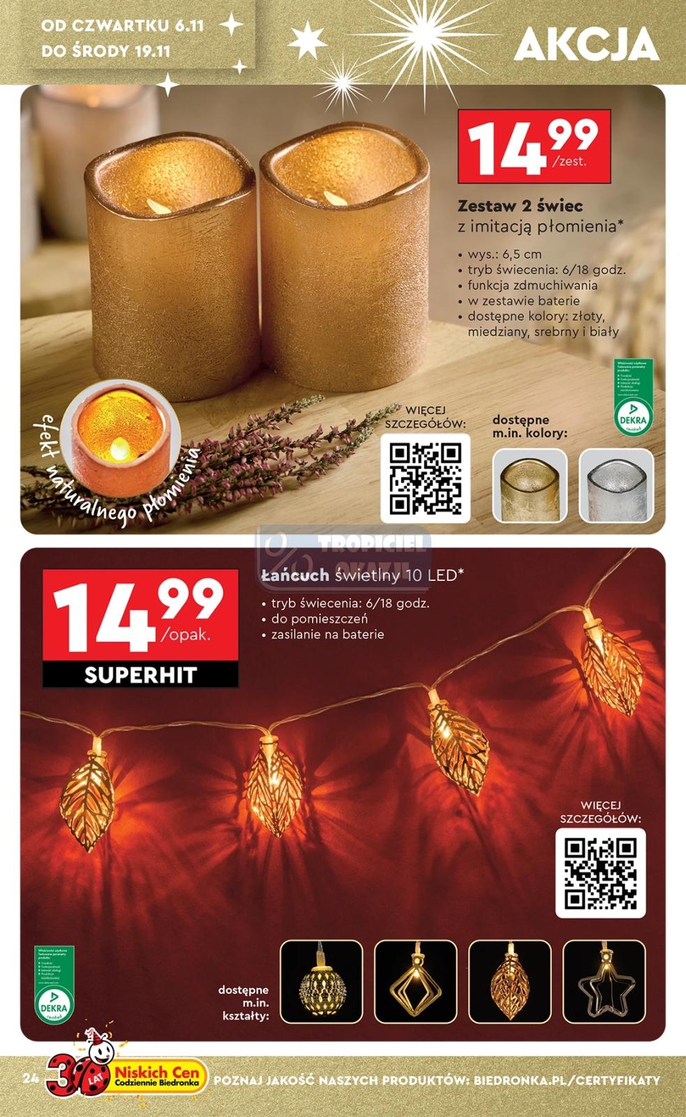 Gazetka promocyjna Biedronka do 19/11/2025 str.24