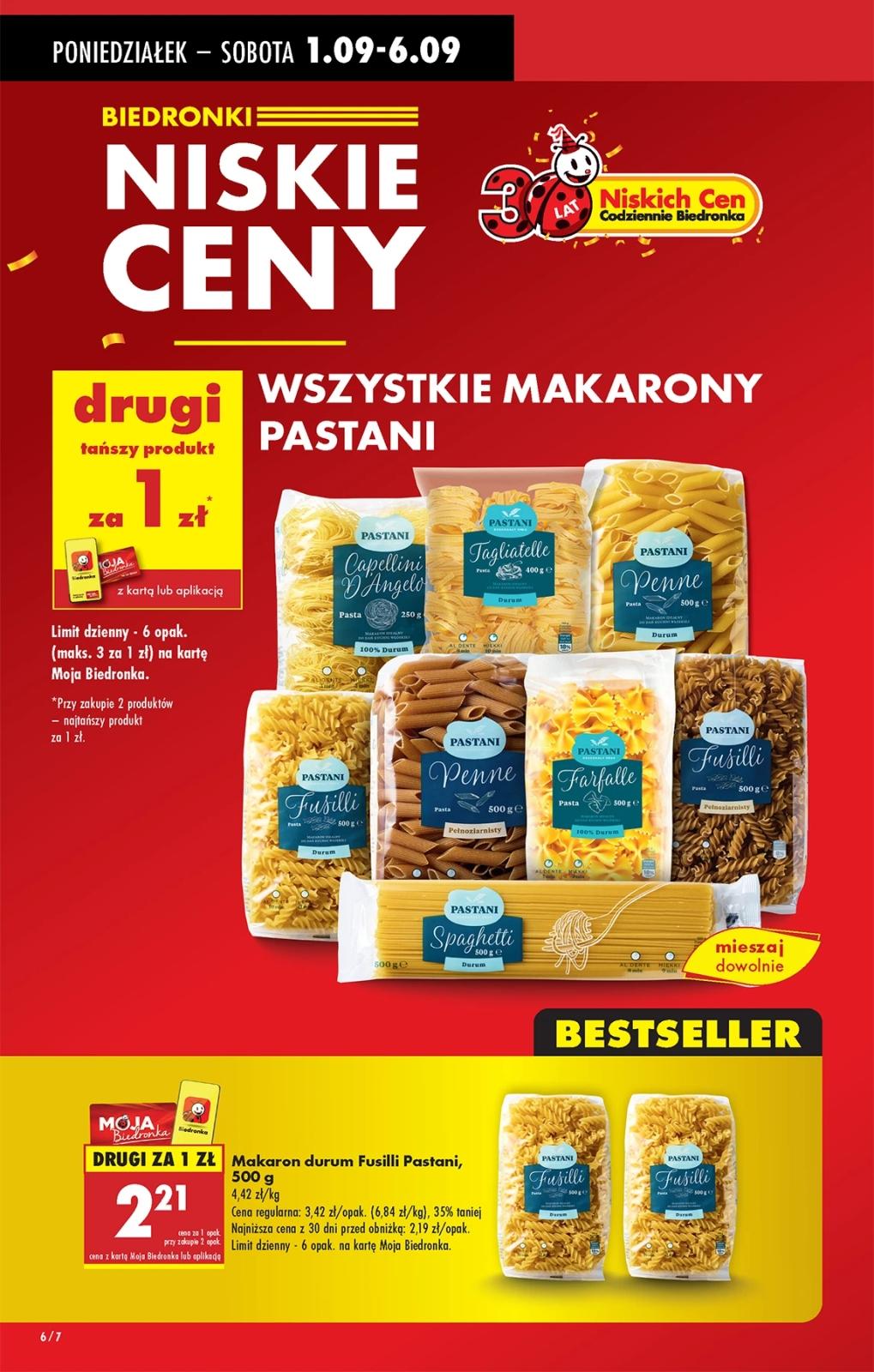 Gazetka promocyjna Biedronka do 06/09/2025 str.6