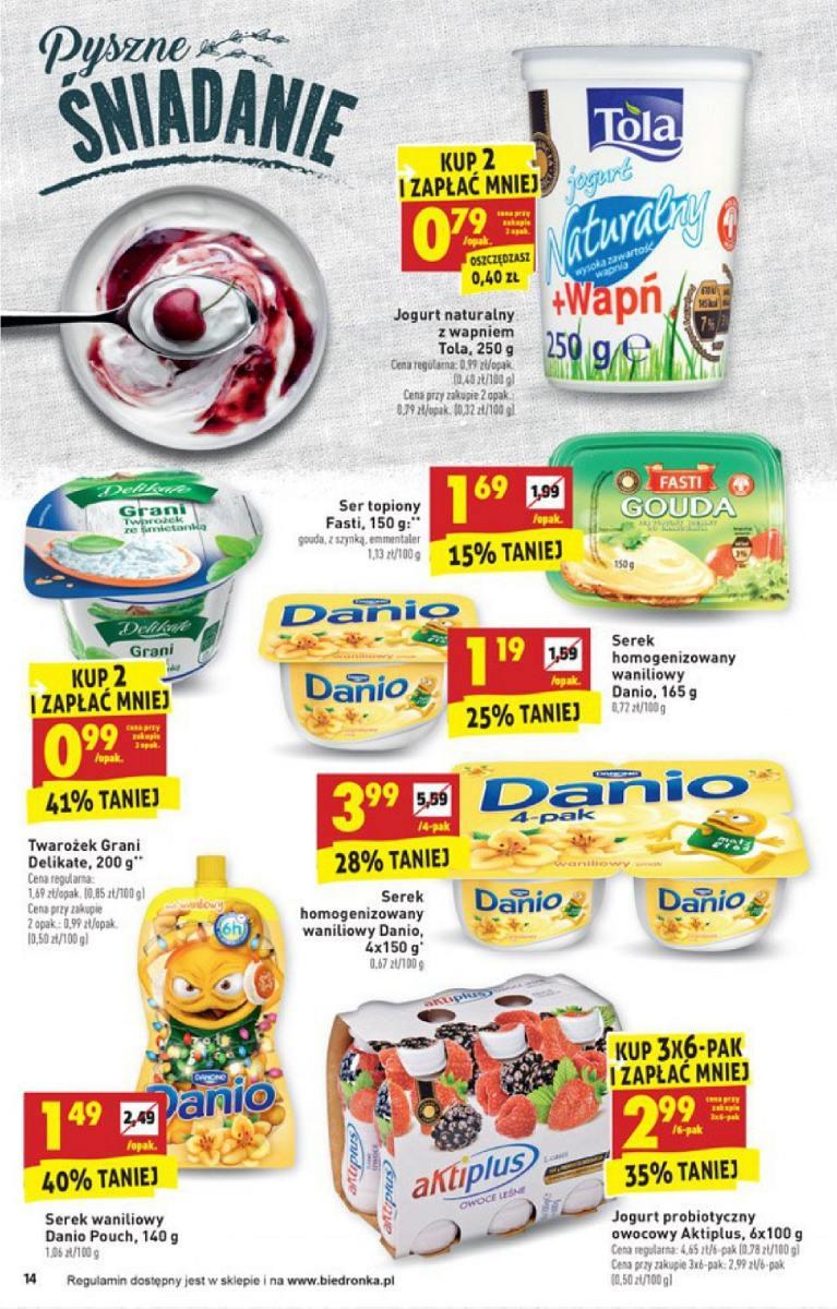 Gazetka promocyjna Biedronka do 07/01/2018 str.14