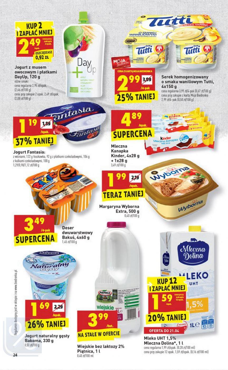 Gazetka promocyjna Biedronka do 25/04/2018 str.24