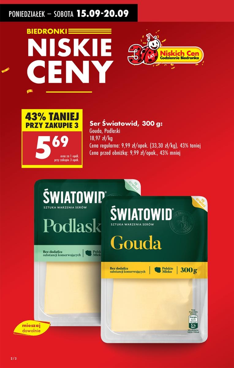 Gazetka promocyjna Biedronka do 20/09/2025 str.2