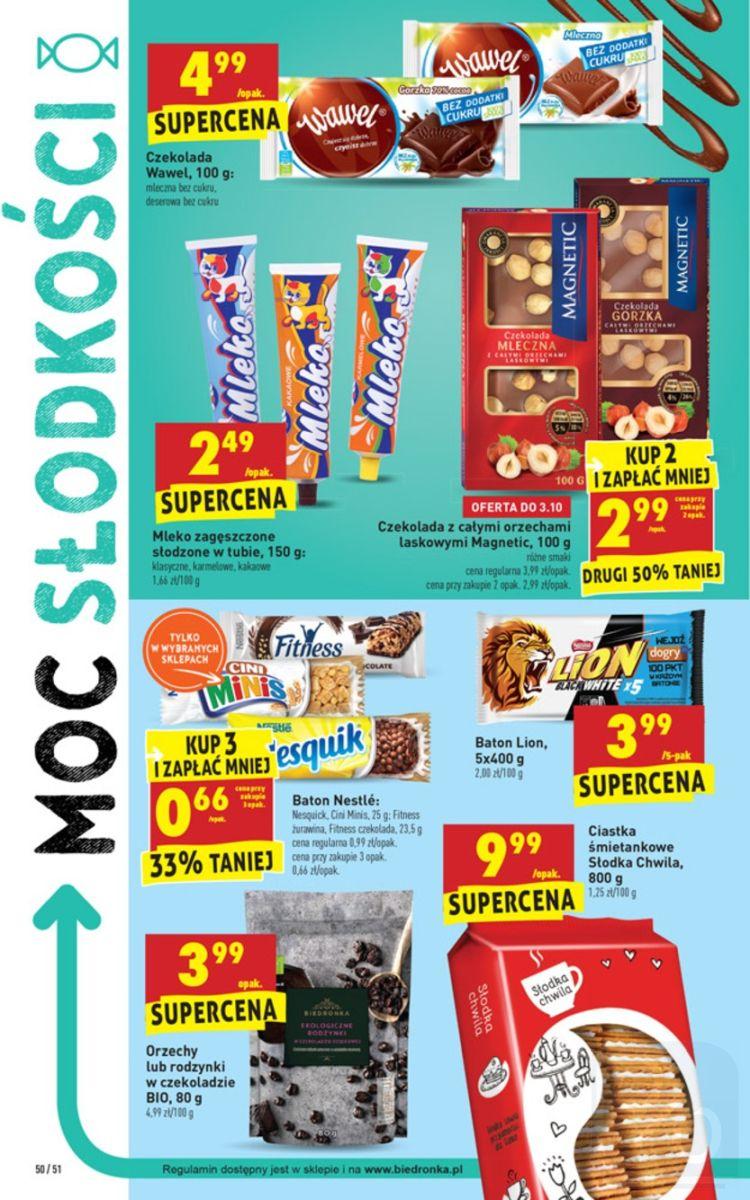 Gazetka promocyjna Biedronka do 07/10/2018 str.50