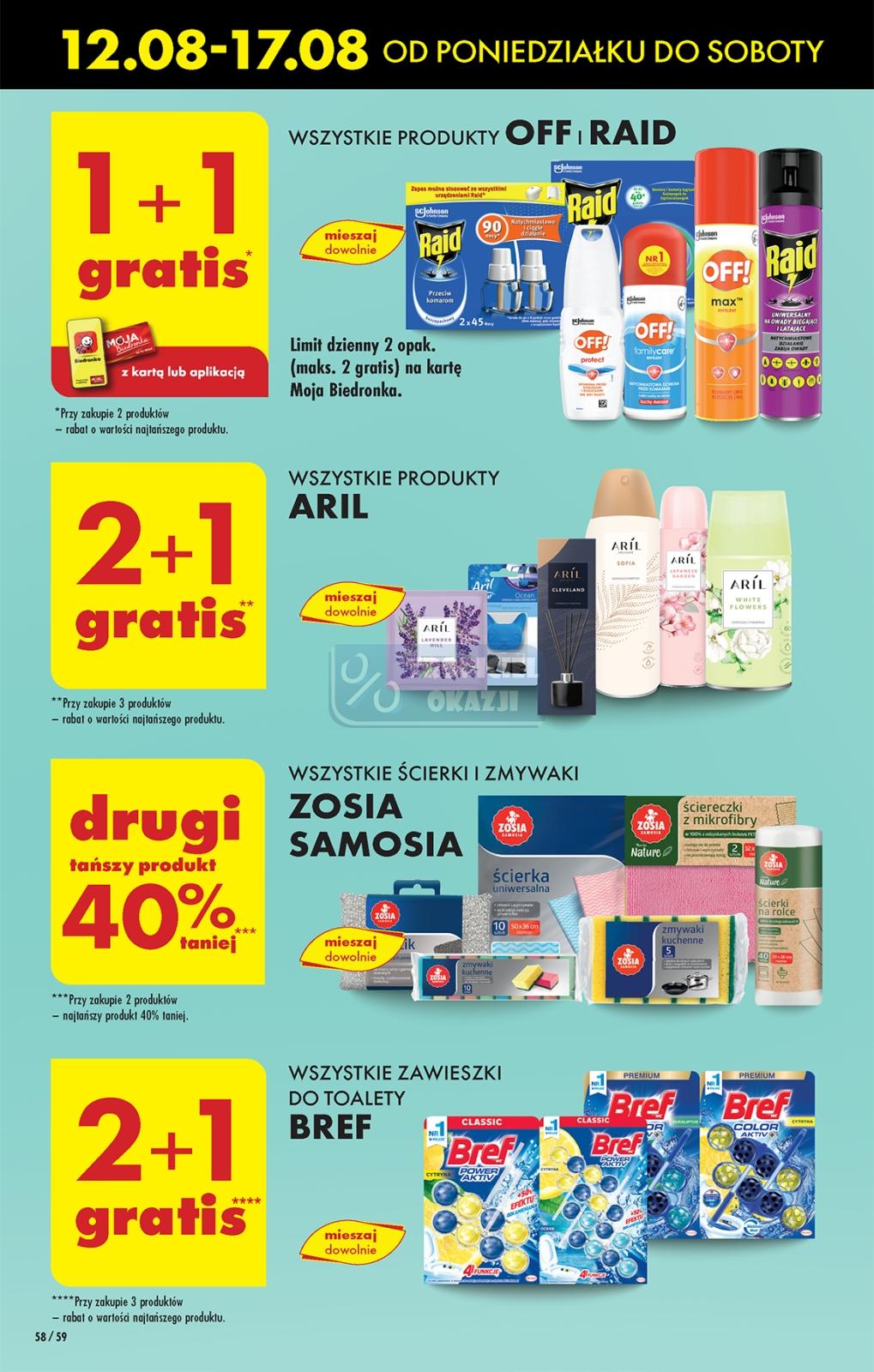 Gazetka promocyjna Biedronka do 17/08/2024 str.58