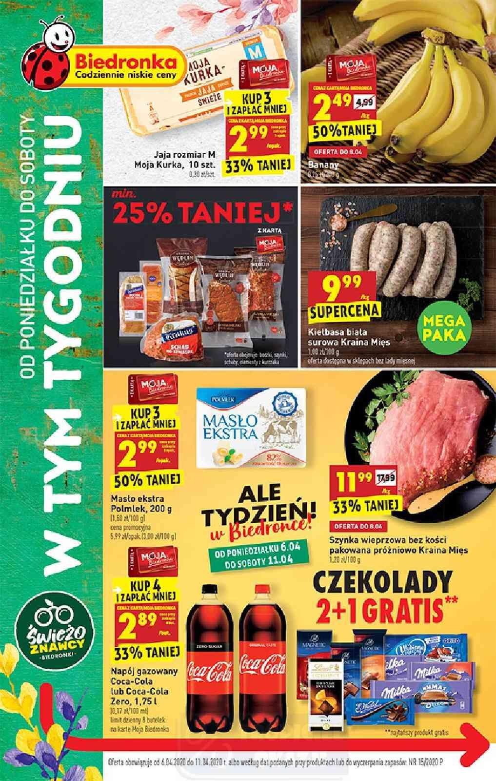 Gazetka promocyjna Biedronka do 10/04/2021 str.1