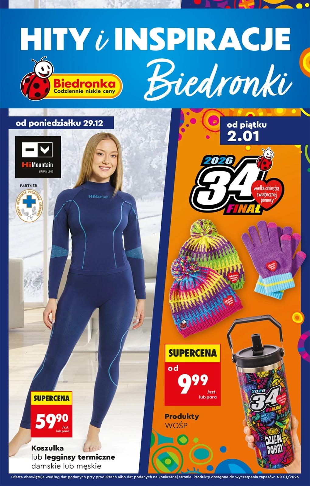 Gazetka promocyjna Biedronka do 10/01/2026 str.1