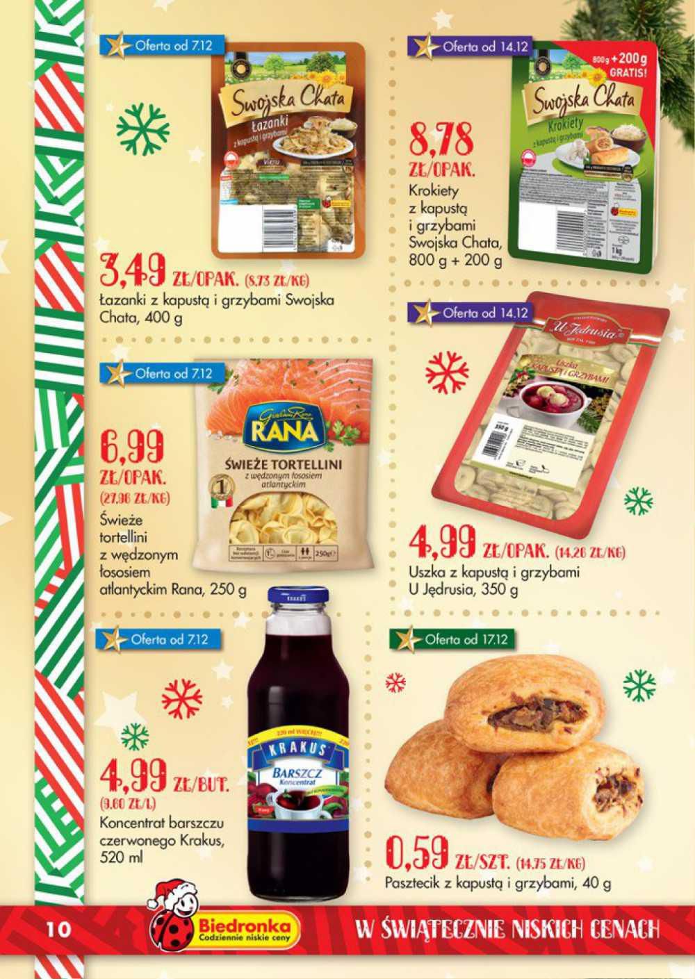 Gazetka promocyjna Biedronka do 27/12/2015 str.10
