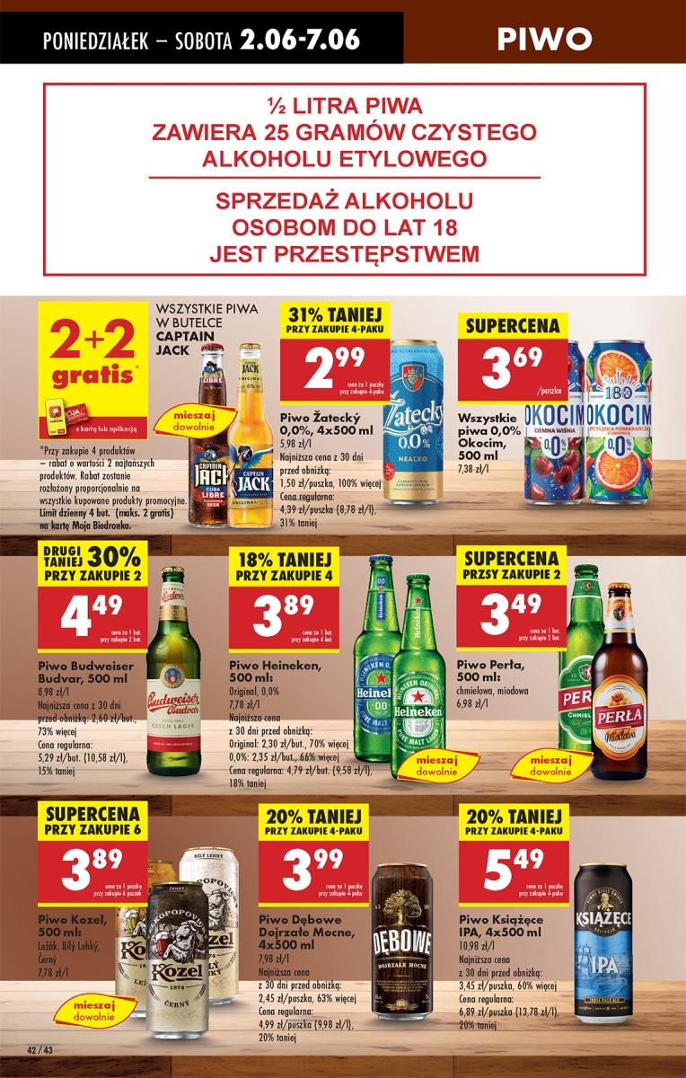 Gazetka promocyjna Biedronka do 07/06/2025 str.42
