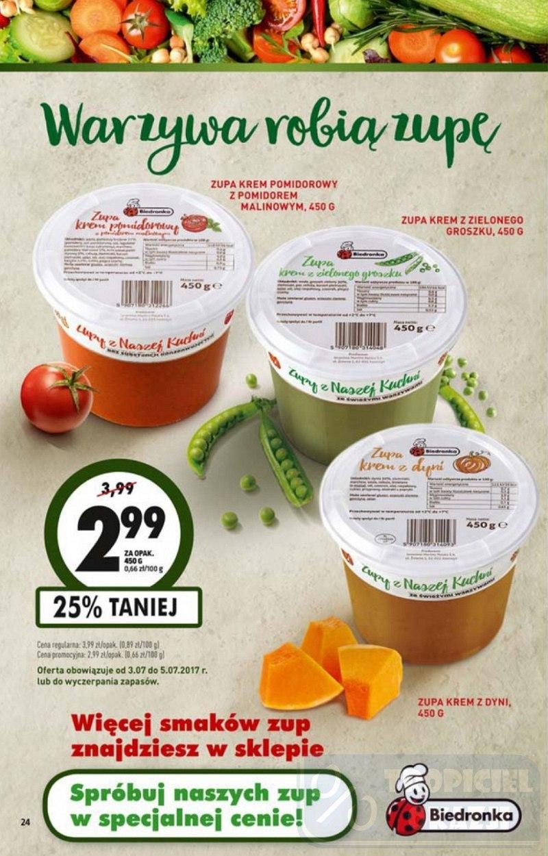 Gazetka promocyjna Biedronka do 09/07/2017 str.24