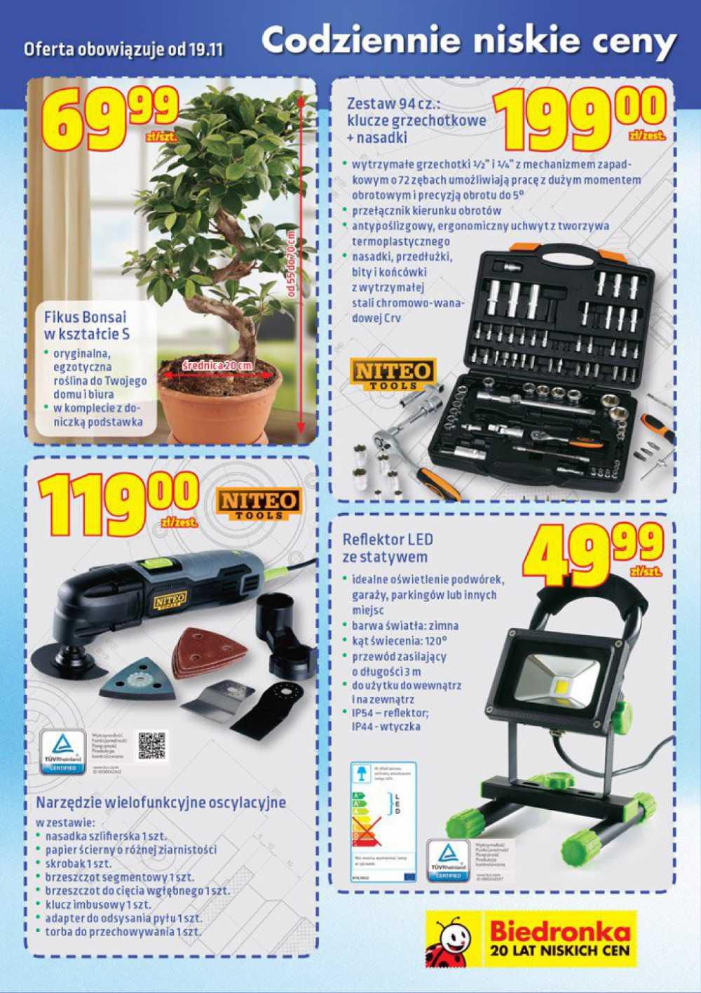Gazetka promocyjna Biedronka do 25/11/2015 str.25