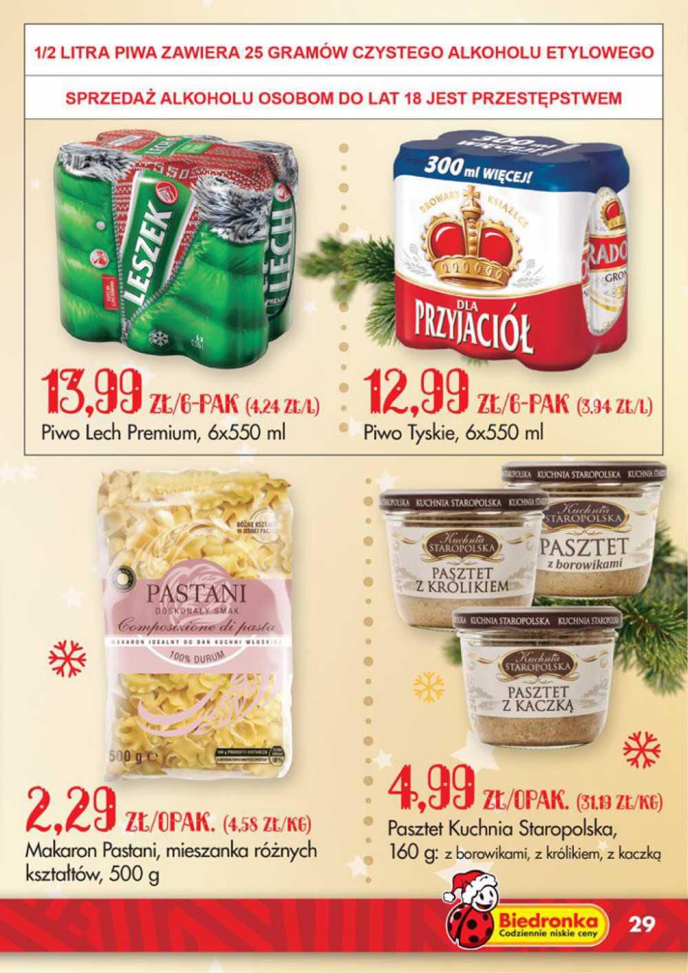 Gazetka promocyjna Biedronka do 16/12/2015 str.29