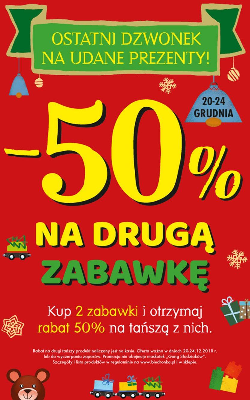 Gazetka promocyjna Biedronka do 24/12/2018 str.48