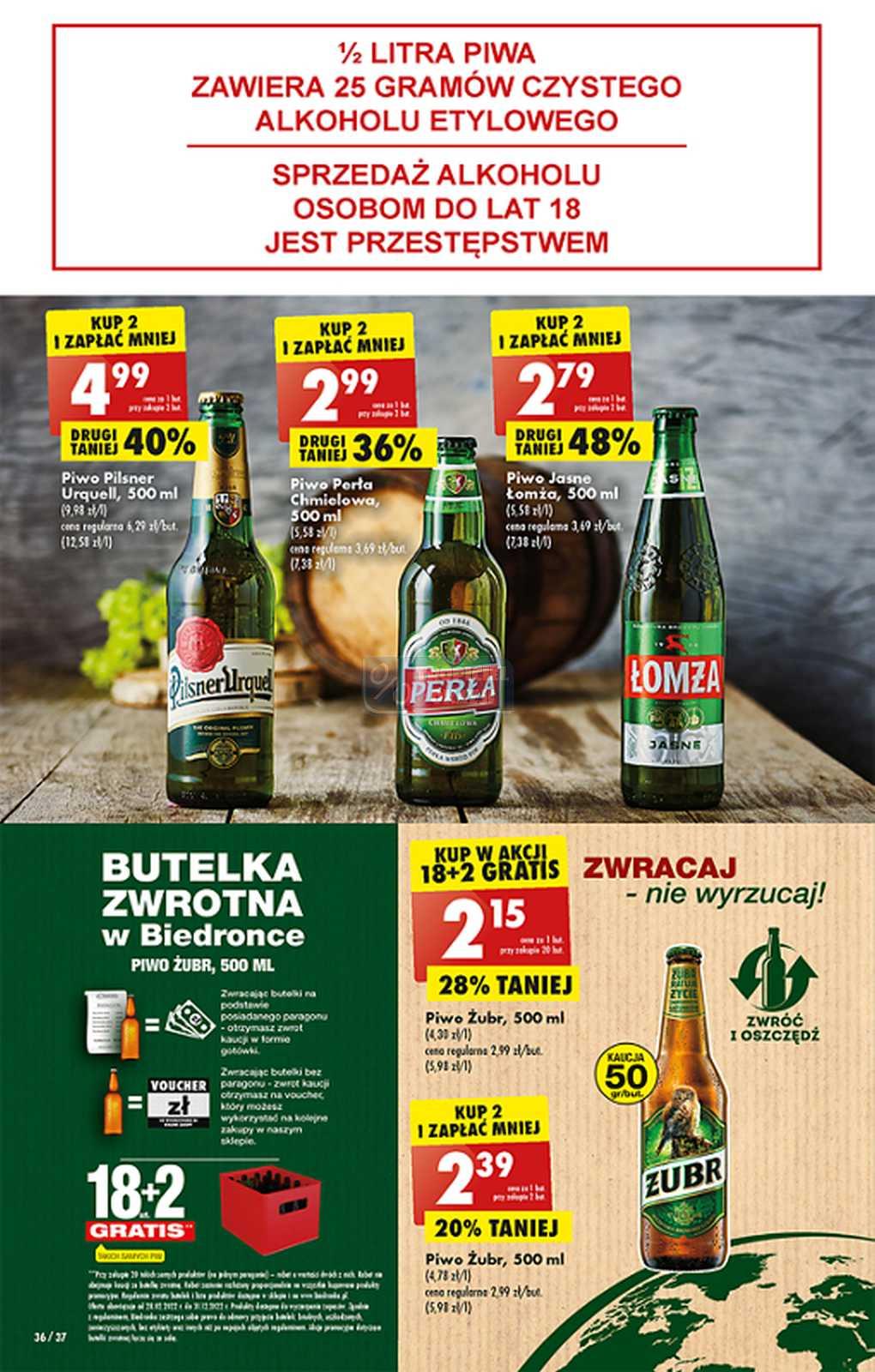 Gazetka promocyjna Biedronka do 21/01/2023 str.36