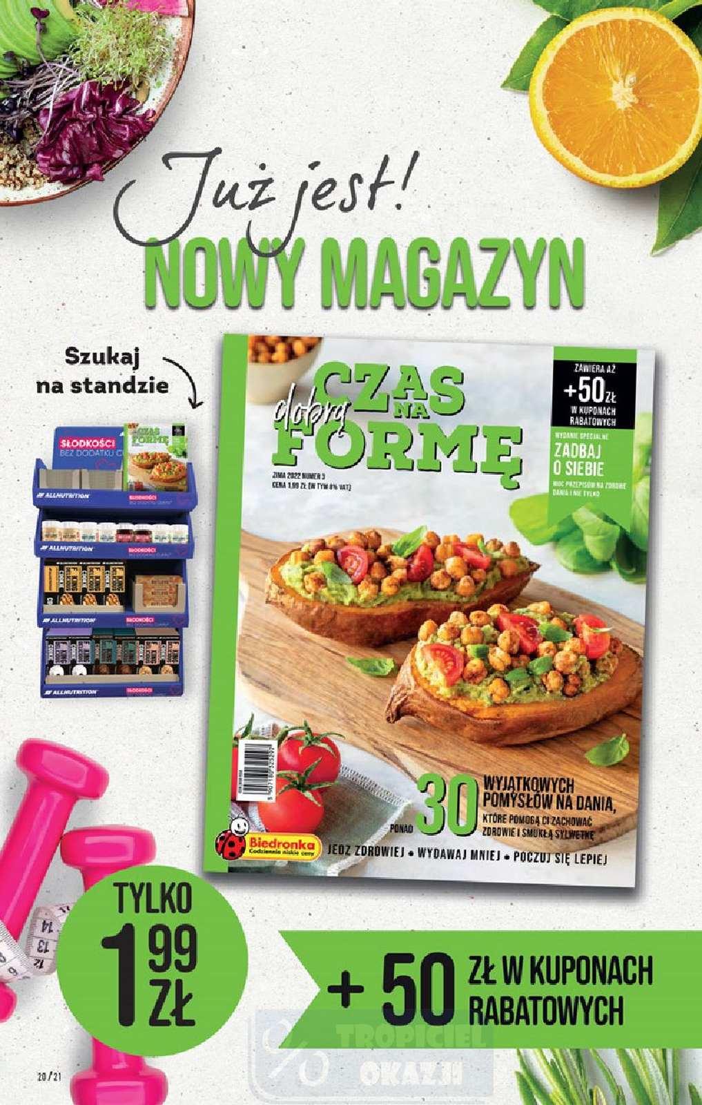 Gazetka promocyjna Biedronka do 12/01/2022 str.20