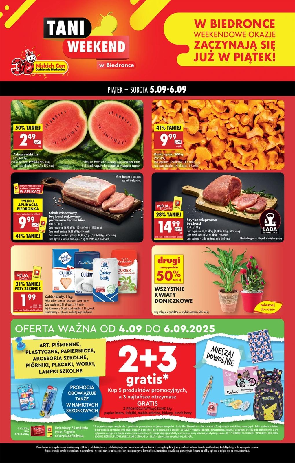 Gazetka promocyjna Biedronka do 06/09/2025 str.1