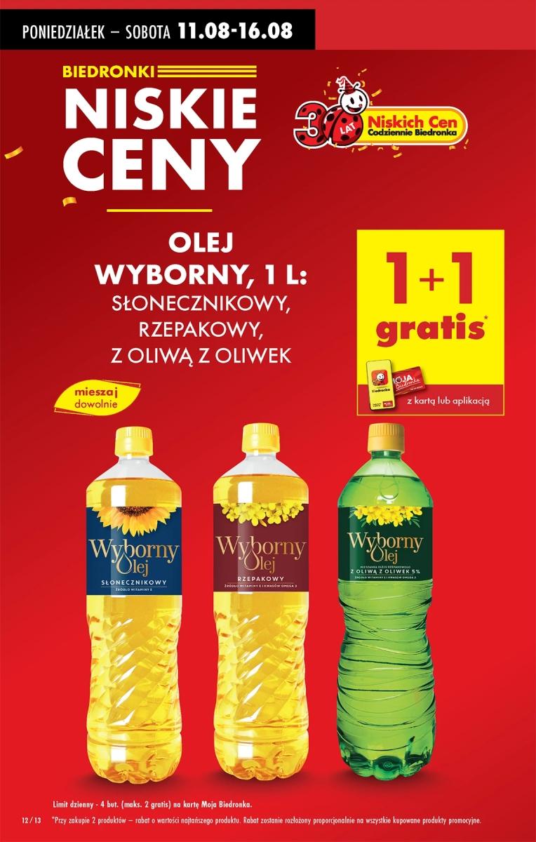 Gazetka promocyjna Biedronka do 16/08/2025 str.12