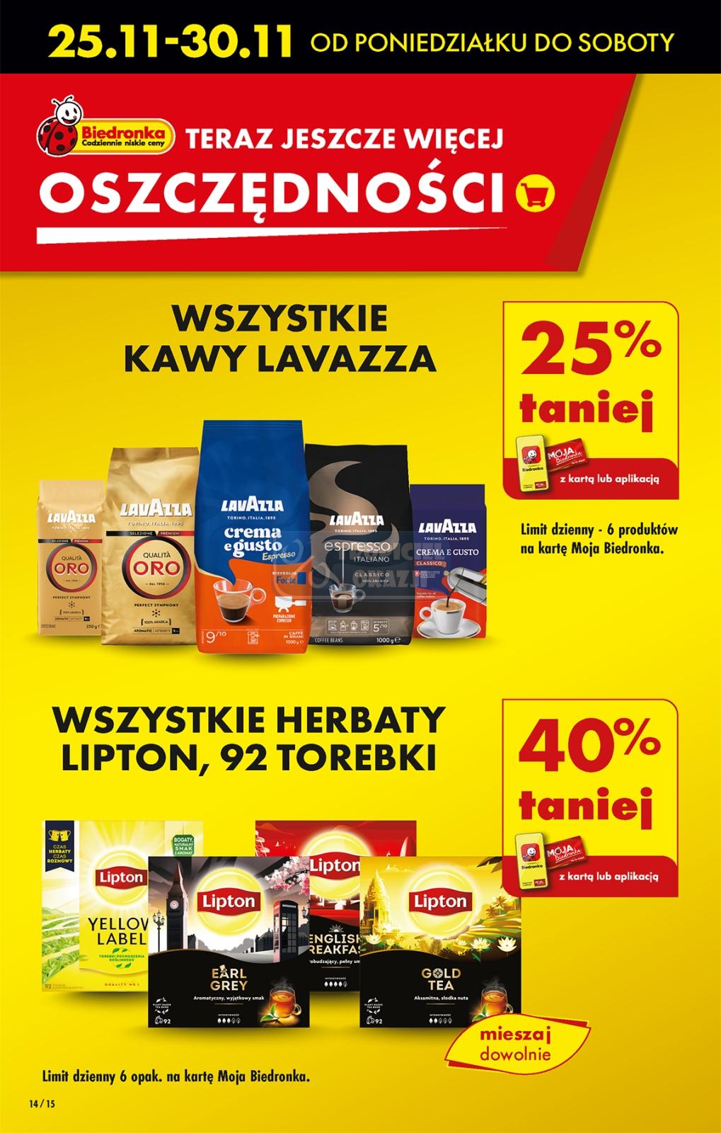 Gazetka promocyjna Biedronka do 30/11/2024 str.14