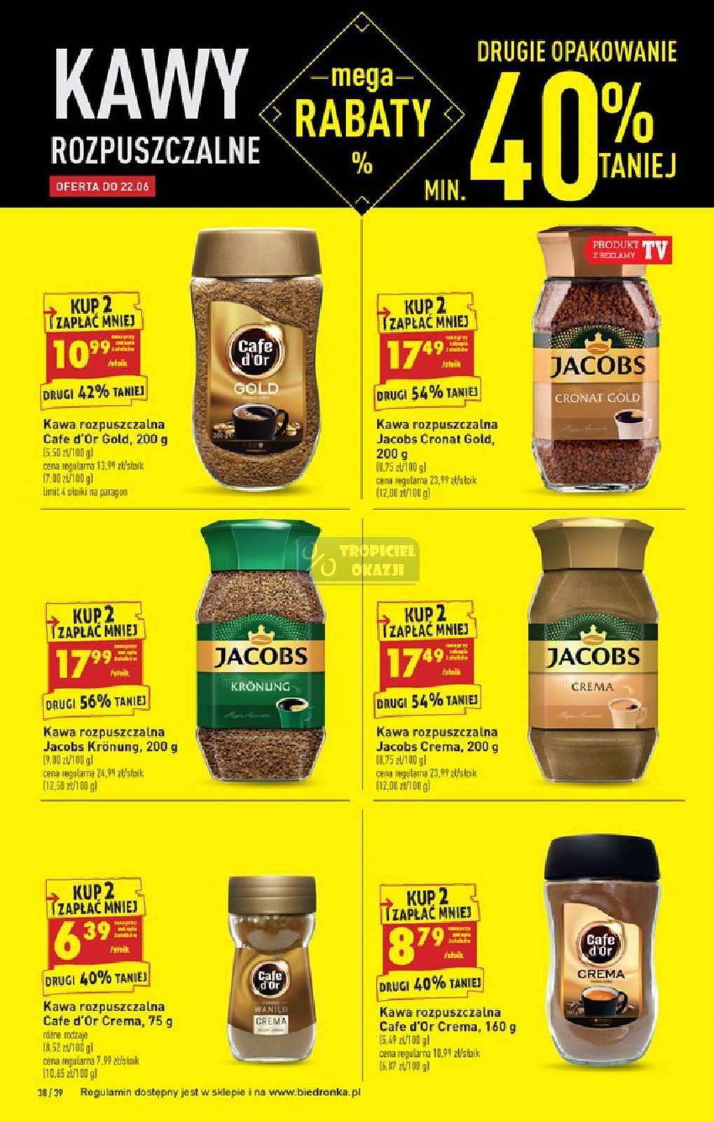 Gazetka promocyjna Biedronka do 26/06/2019 str.38