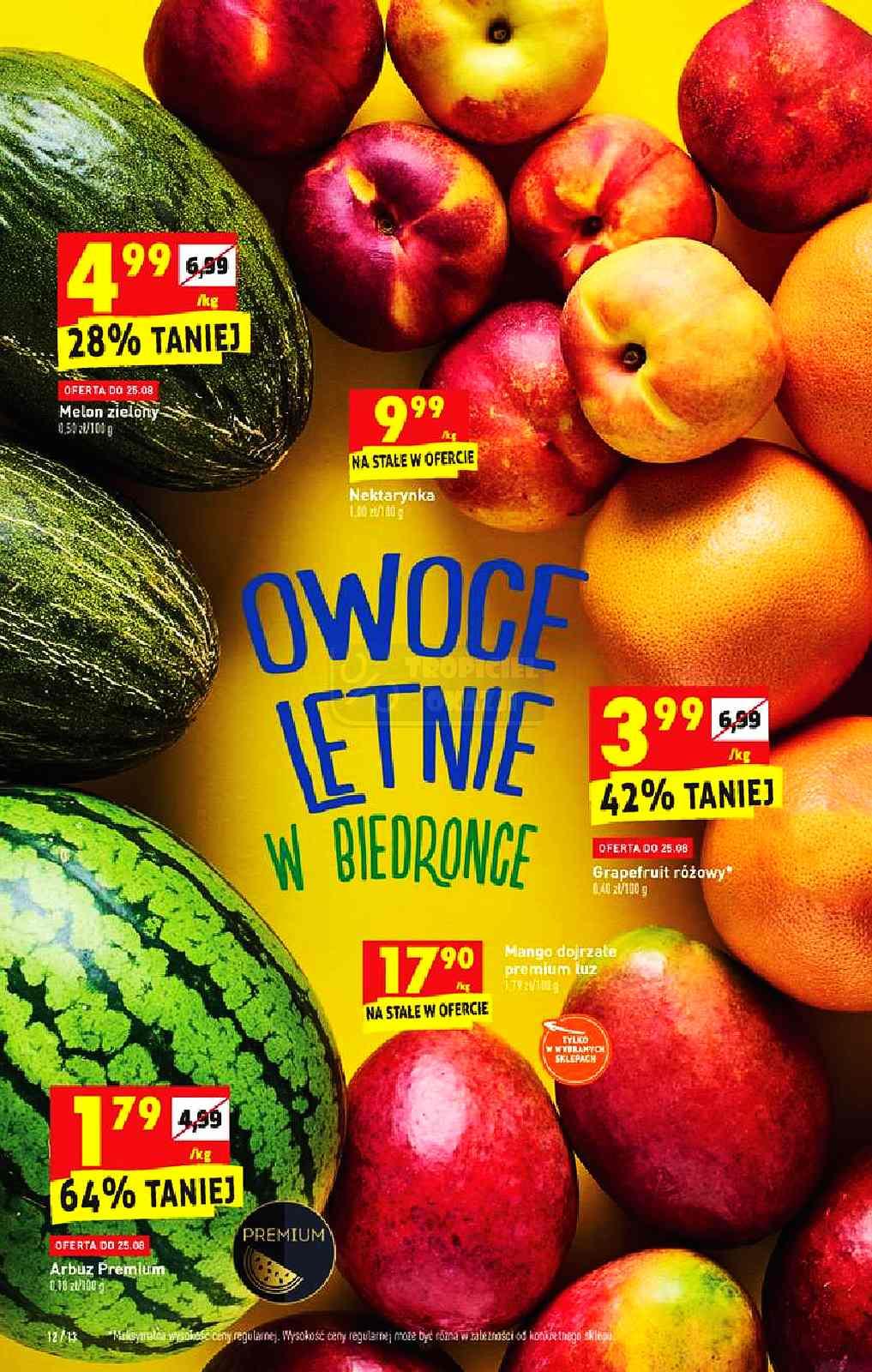 Gazetka promocyjna Biedronka do 29/08/2021 str.12