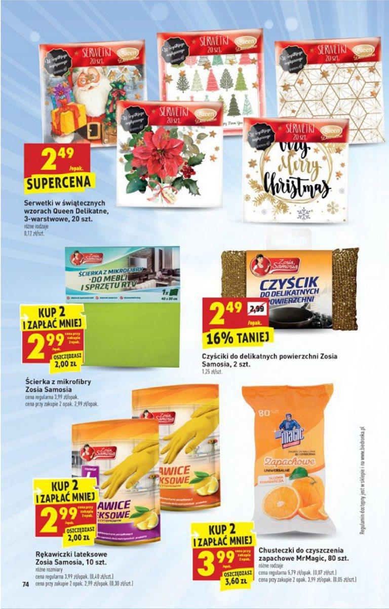 Gazetka promocyjna Biedronka do 13/12/2017 str.74