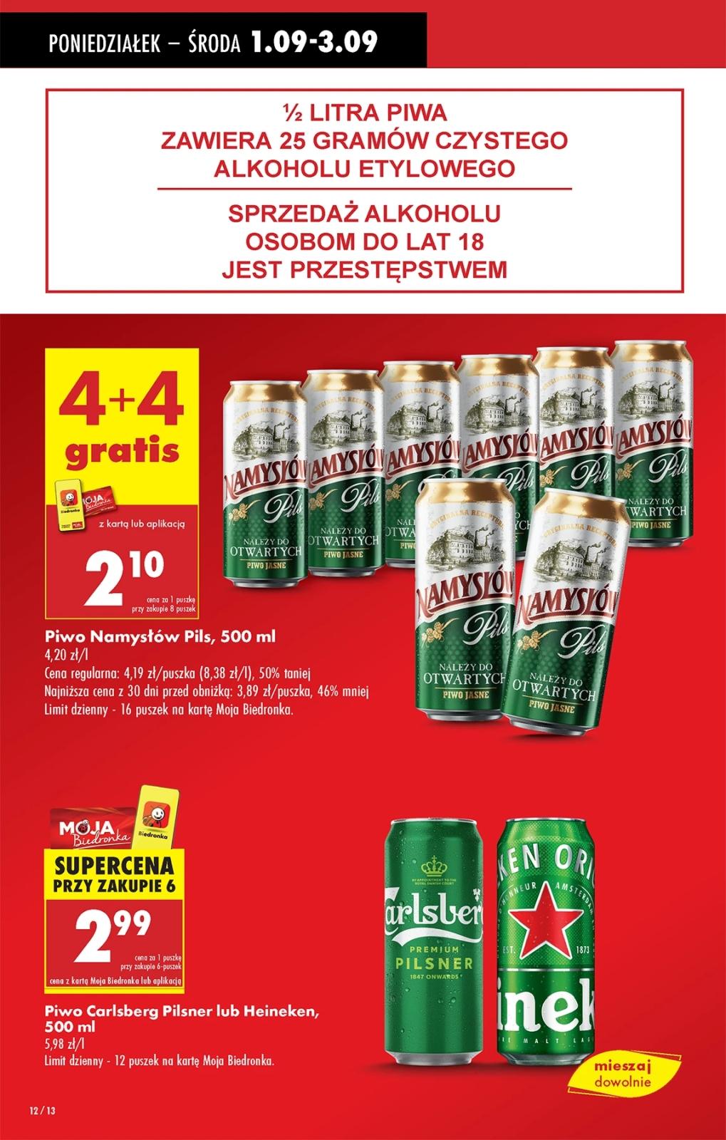 Gazetka promocyjna Biedronka do 06/09/2025 str.12