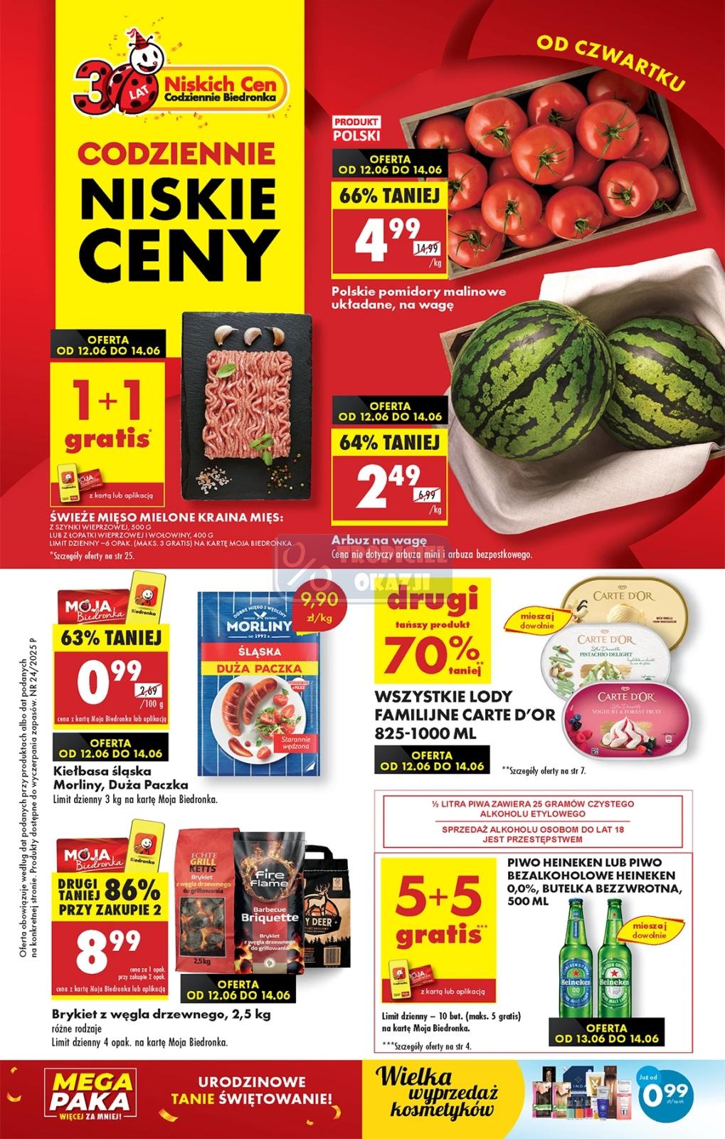 Gazetka promocyjna Biedronka do 18/06/2025 str.1