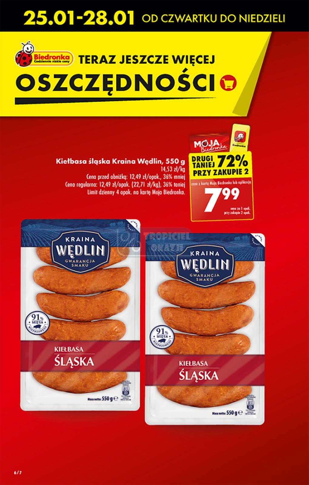 Gazetka promocyjna Biedronka do 31/01/2024 str.6