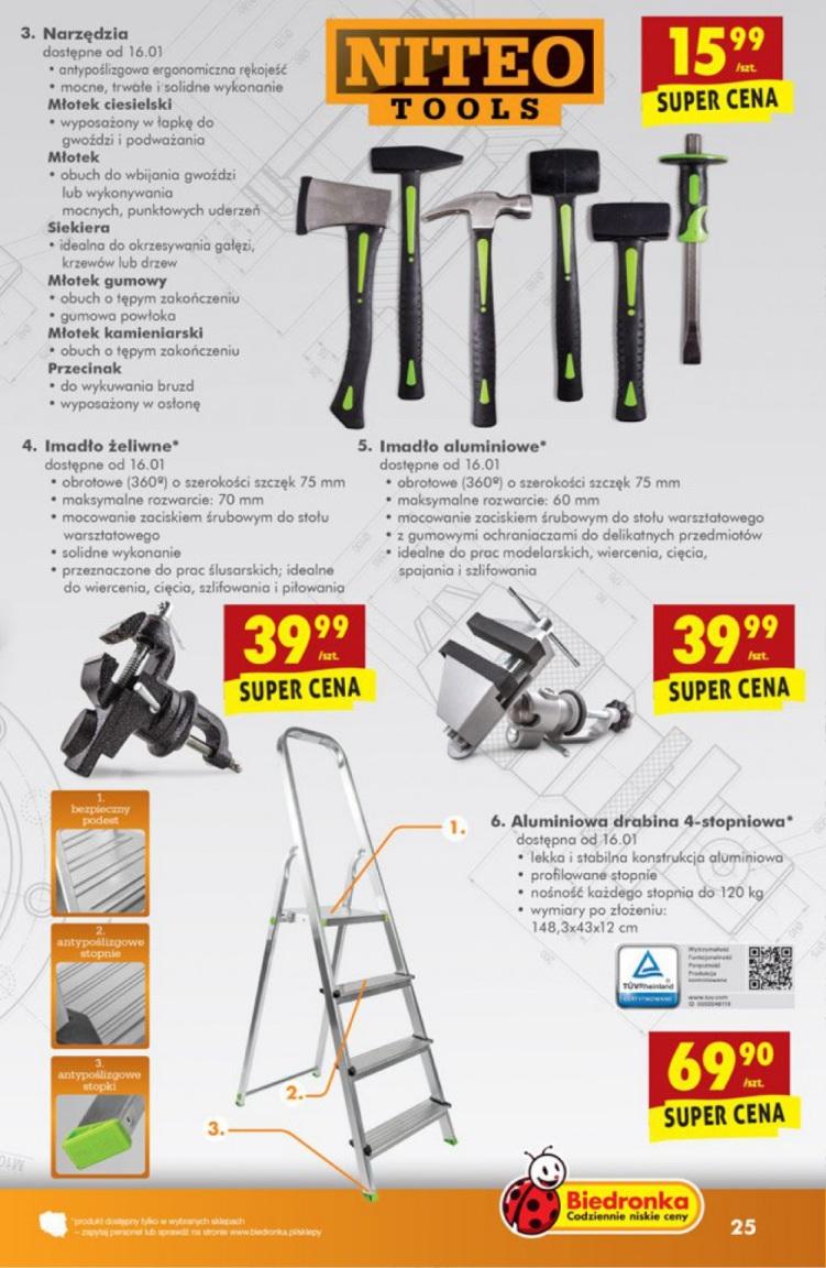 Gazetka promocyjna Biedronka do 18/01/2017 str.25