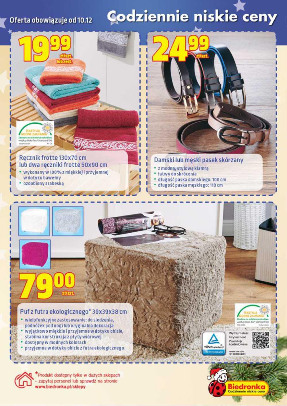 Gazetka promocyjna Biedronka do 16/12/2015 str.35