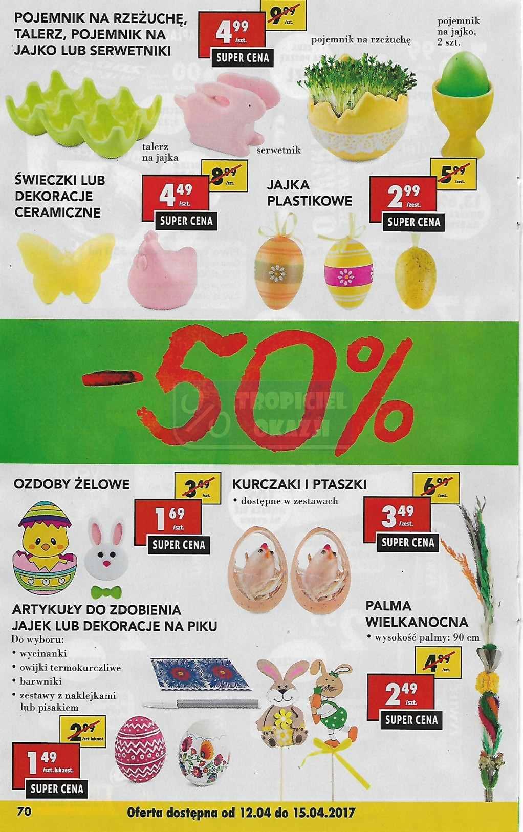 Gazetka promocyjna Biedronka do 15/04/2017 str.70