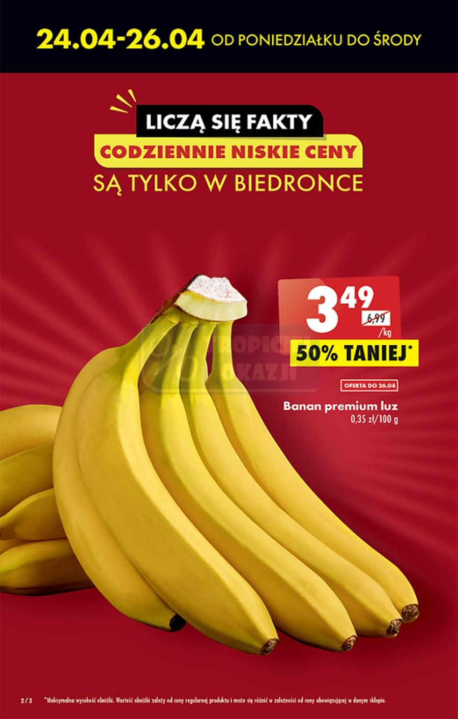 Gazetka promocyjna Biedronka do 30/04/2023 str.2