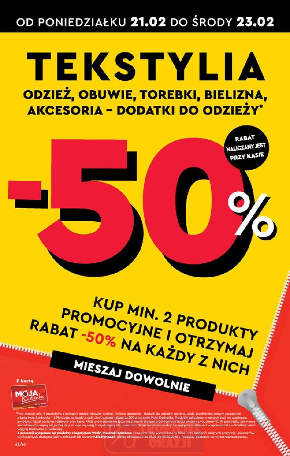Gazetka promocyjna Biedronka do 26/02/2022 str.63