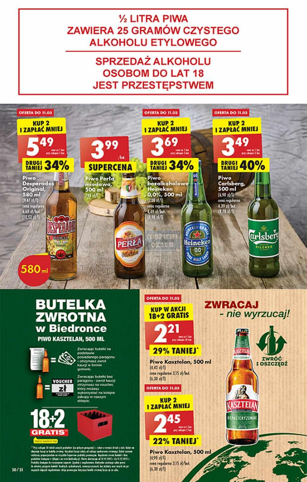 Gazetka promocyjna Biedronka do 15/03/2023 str.50