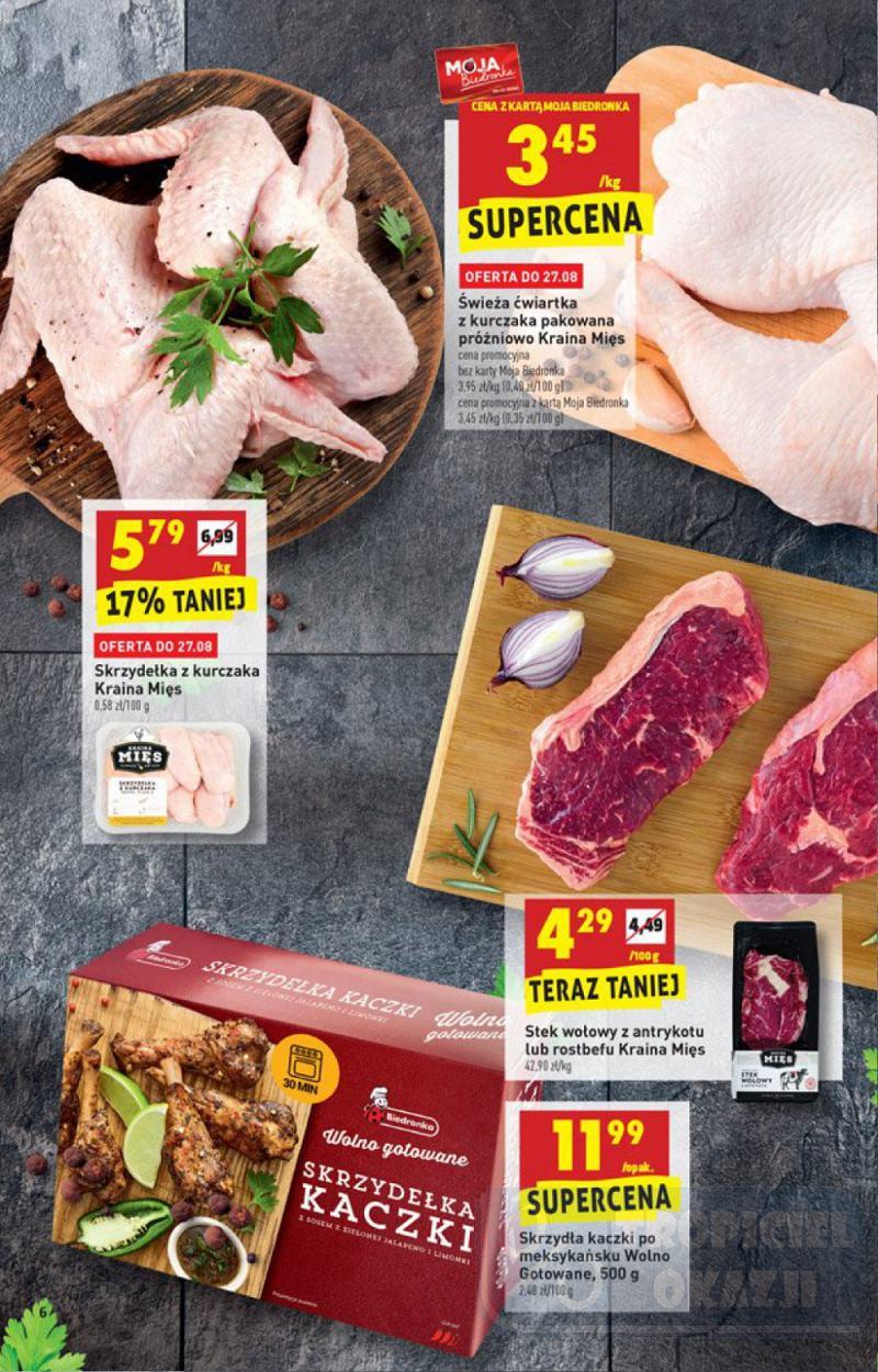 Gazetka promocyjna Biedronka do 30/08/2017 str.6
